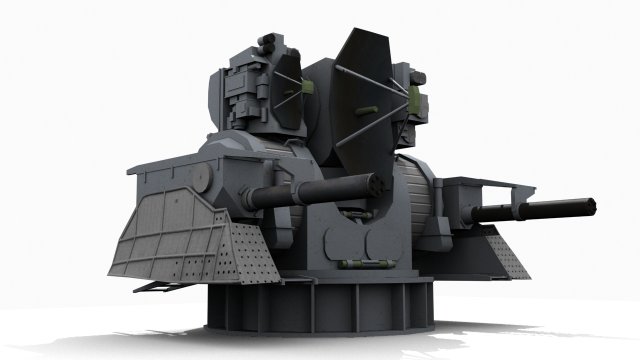 zrk kortik Model 3D .c4d .max .obj .3ds .fbx .stl .blend 