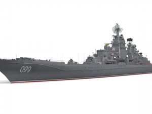 cruiser peter the great Modèle 3D