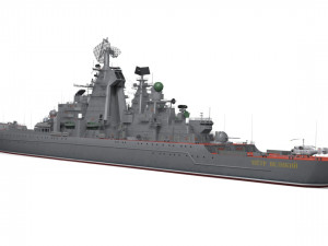 cruiser peter the great Modèle 3D
