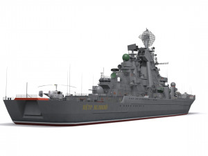 cruiser peter the great Modèle 3D