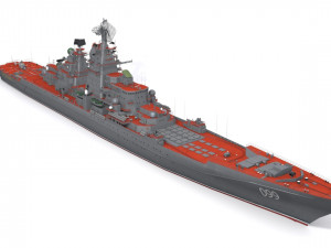 cruiser peter the great Modèle 3D