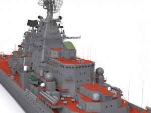 cruiser peter the great Modèle 3D
