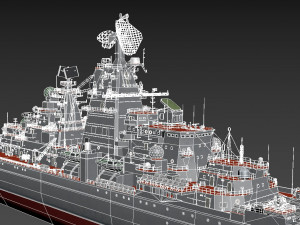 cruiser peter the great Modèle 3D