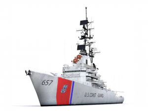 береговая охрана 3D Модель