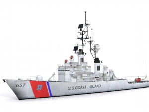 coast guard 3D Model