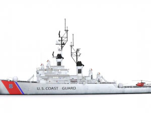 coast guard 3D Model