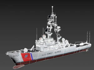 coast guard 3D Model