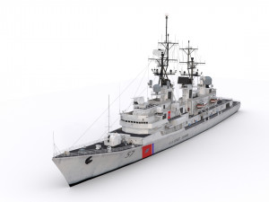 coast guard 57 3D 모델