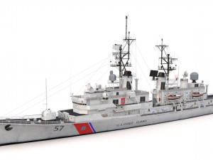 coast guard 57 3D 모델