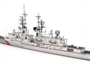 coast guard 57 3D 모델