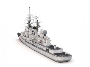 coast guard 57 3D 모델