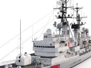 coast guard 57 3D 모델