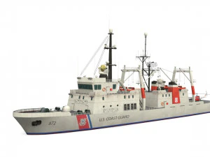 coast guard 3D Model
