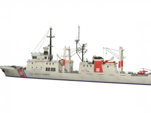 coast guard 3D Model