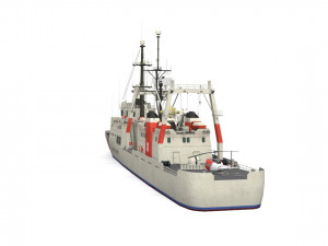 coast guard 3D Model