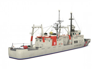 coast guard 3D Model