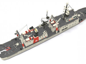 coast guard 3D Model