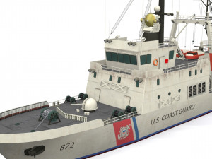 coast guard 3D Model