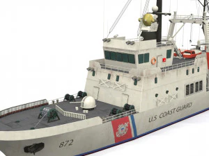 coast guard 3D Model
