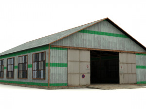 hangar 3D Model