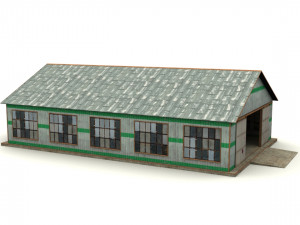 hangar 3D Model