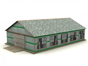 hangar 3D Model