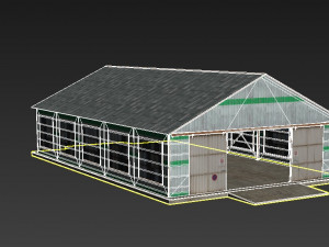 hangar 3D Model