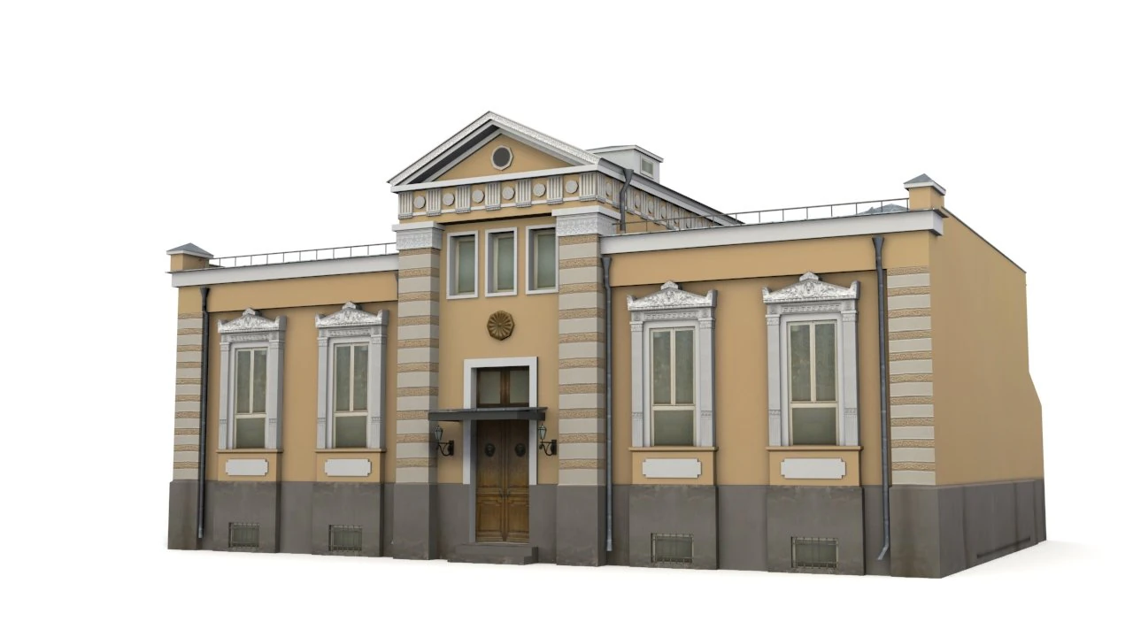house 3D Model .c4d .max .obj .3ds .fbx .stl .blend 