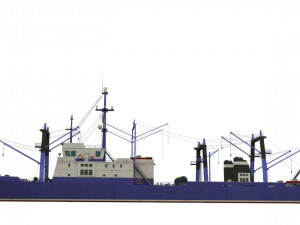 trawler Modello 3D