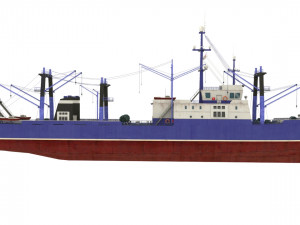 trawler Modello 3D