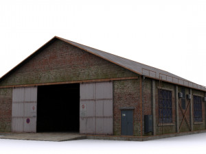 hangar 3D 모델