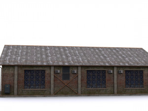 hangar Modèle 3D