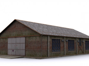 hangar Modèle 3D