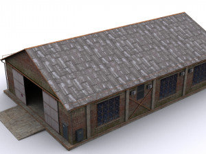hangar Modèle 3D