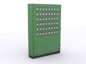 electrical panels 3Dモデル