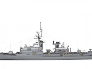 ddg 19 uss tattnall 3Dモデル