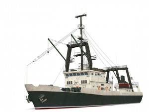 trawler 3D Model