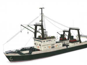 trawler 3D Model