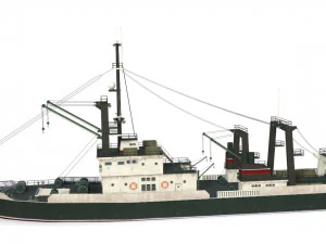 trawler 3D Model