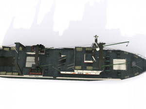 trawler Model 3D