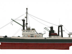 trawler Model 3D