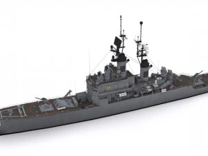 cg 24 - uss reeves 3D Model