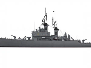 cg 24 - uss reeves 3D Model