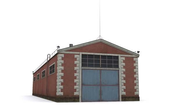 old factory floor 3D 模型 .c4d .max .obj .3ds .fbx .stl .blend 