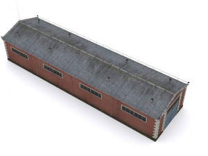 old factory floor 3D 模型