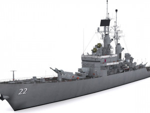 cg 22 uss england 3D Model