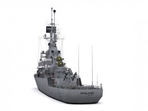 cg 22 uss england 3D Model