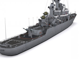 cg 22 uss england 3D Model