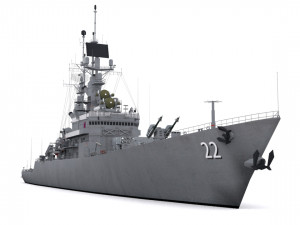 cg 22 uss england 3D Model