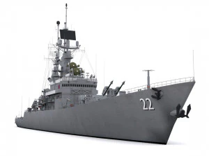 cg 22 uss england 3D Model